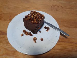 Chocoladetaart zonder toegevoegde suiker at Heltie in Gavere