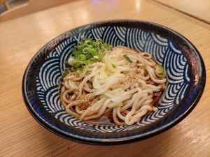 'Shoga Udon' with ginger & spring onions at Kineya Mugimaru in North London