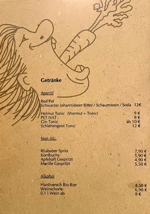 Menu 2/2  at Rüpel in Hannover