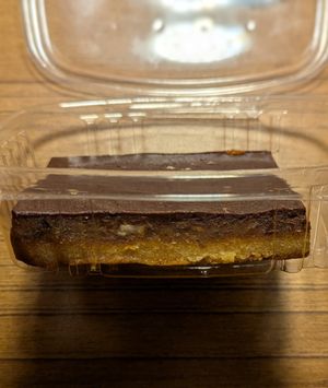 Almond chocolate date bar at Defloured in Chicago