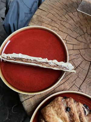 White snick  at The Sweet Vegan in Nuremberg
