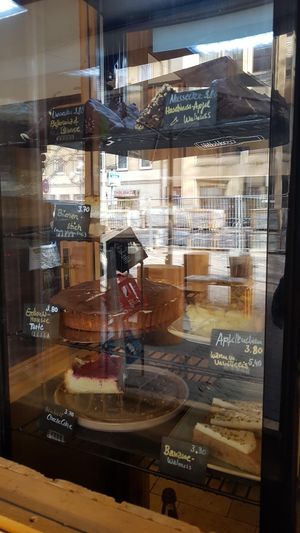 Dessert options at The Sweet Vegan in Nuremberg