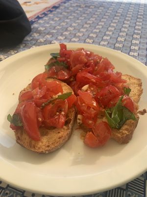 Bruschetta  at Veg Cooking Class with Giulia  in Sorrento