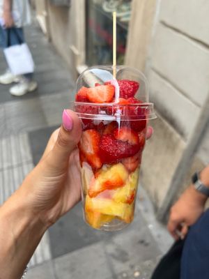 FRUIT CUP at Trecaffè in Rome