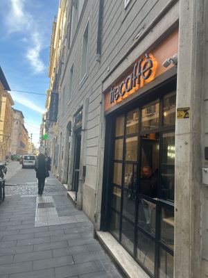   at Trecaffè in Rome