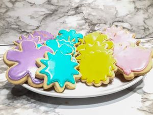 Sugar cookies at Yes It's Really Vegan Bakery in Beech Grove