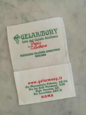 Gelato!  at Gelarmony - Marcantonio Colonna in Rome