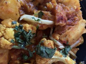 Aloo Gobi  at Dawett Fine Indian Cuisine in Kelowna
