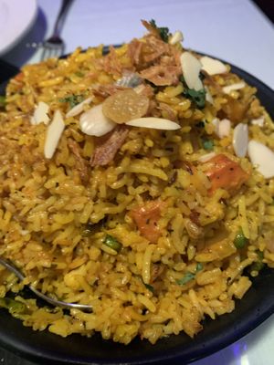 Veg rice   at Dawett Fine Indian Cuisine in Kelowna