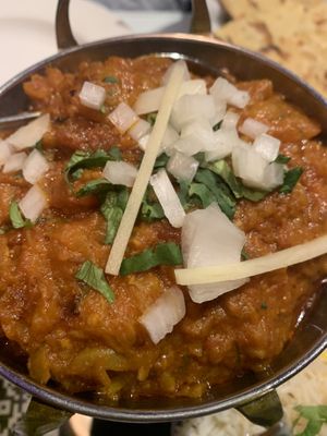 Eggplant Bharta  at Dawett Fine Indian Cuisine in Kelowna