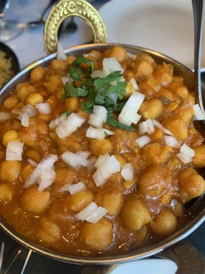 Chana masala  at Dawett Fine Indian Cuisine in Kelowna