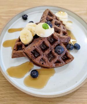 Gluten-free Waffle 無麩質窩夫 at That's it - 純粹 - Maybe closed in Kowloon