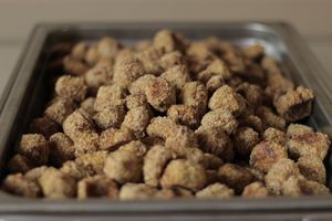 Crispy Tofu Squares at The Vegan Caterer in Portland