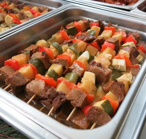 Hawaii Kabobs at The Vegan Caterer in Portland