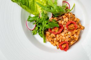 Quinoa, Avocado and Beans Salad Scent of Lime at Garden Kitchen Caramelo in Tokyo