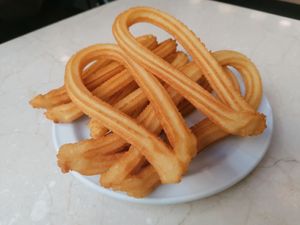  at Chocolateria 1902 in Madrid