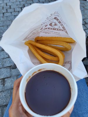  at Chocolateria 1902 in Madrid