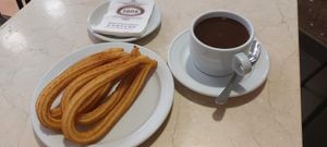  at Chocolateria 1902 in Madrid