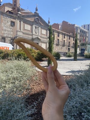   at Chocolateria 1902 in Madrid