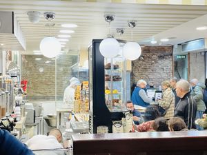 Inside   at Chocolateria 1902 in Madrid