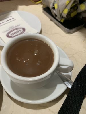 Vegan chocolate  at Chocolateria 1902 in Madrid