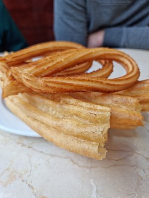  at Chocolateria 1902 in Madrid