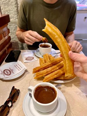  at Chocolateria 1902 in Madrid