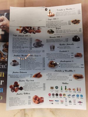  at Chocolateria 1902 in Madrid