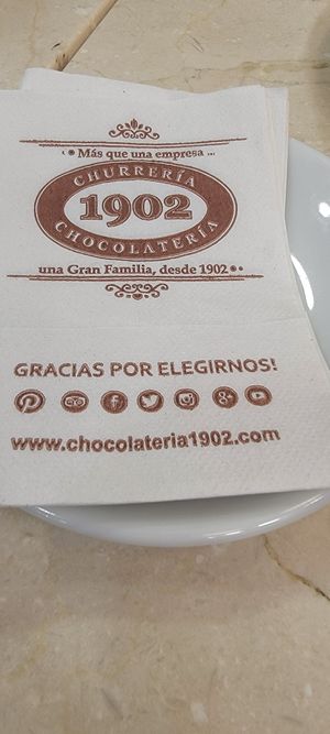  at Chocolateria 1902 in Madrid