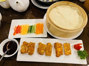 Veggie Beijing Duck 片皮鴨 at Veggie Kingdom 緻素坊 in Kowloon