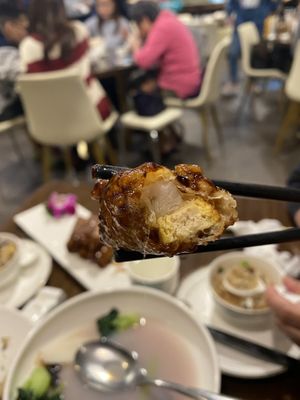 Inside of the Zhenjiang ribs. SO good at Veggie Kingdom 緻素坊 in Kowloon