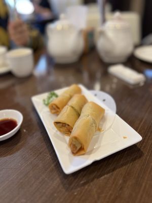 三絲炸春卷  at Veggie Kingdom 緻素坊 in Kowloon