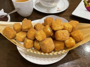 Fried tofu   at Veggie Kingdom 緻素坊 in Kowloon