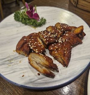 Appetizers (K001): Veggie BBQ Pork at Veggie Kingdom 緻素坊 in Kowloon