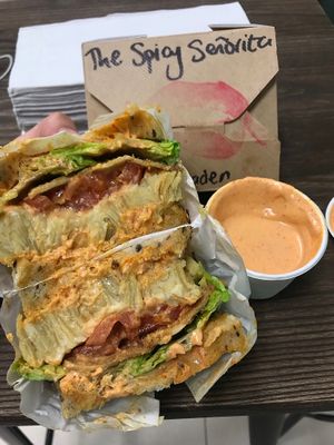The best sandwiches of Barcelona hands down!  at The Dirty Vegans - Pop Up in Bristol