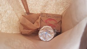 Lovely packaging at The Dirty Vegans - Pop Up in Bristol