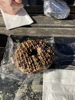 Peanut butter chocolate donut  at Grindcore House in Philadelphia
