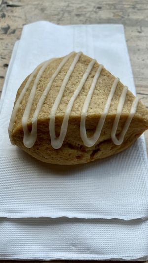 Peach scone  at Grindcore House in Philadelphia