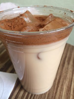 Iced chai latte  at Grindcore House in Philadelphia