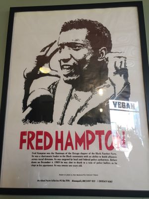 Fred Hampton ✊ at Grindcore House in Philadelphia