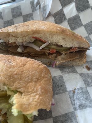 Kropotnik on ciabatta  at Grindcore House in Philadelphia