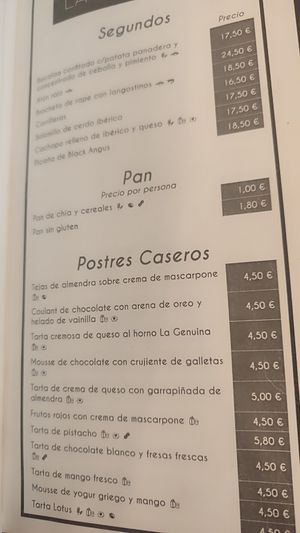  at La Genuina in Nigran