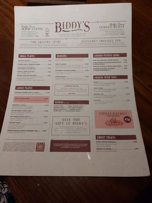  at Biddy Mulligans in Edinburgh