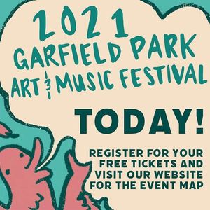 Flyer at Garfield Park Farmers Market in Indianapolis