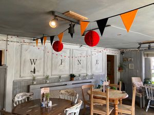 Great decor  at The Bear Inn in Llandovery