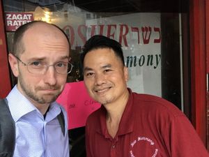 Closes forever. RIP   at New Harmony Vegetarian Restaurant in Philadelphia