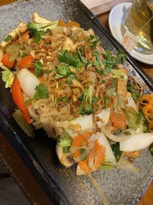 Pho Xao Chay. Der Begriff Pho verwirrt hier, da er ja eigentlich für Suppe steht.  at Cà Pháo in Hannover