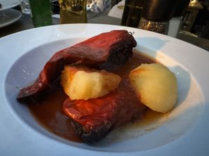 Filled paprika   at Or'O in Zabljak