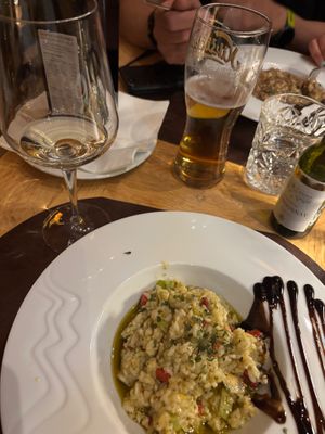 Amaaaaazing vegan vegetables risotto  at Or'O in Zabljak