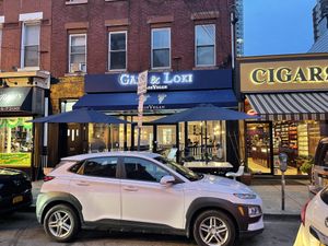 Entrance and location  at Gaia & Loki in Jersey City